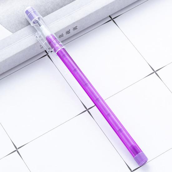 10 шт. прозрачных карандашей, не требующих заточки, складные карандаши, многоточечные, выдвижные, пластиковые карандаши