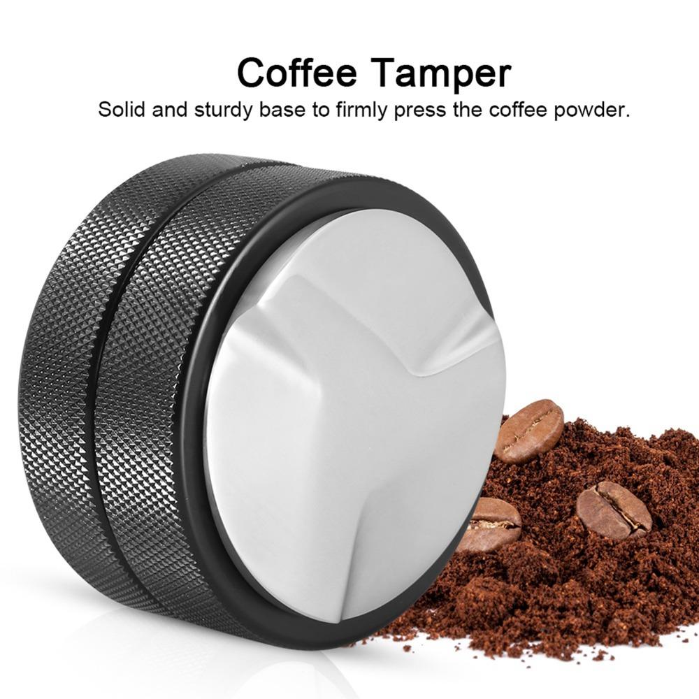 Three Angled Slopes Coffee Tamper Stainless Steel Coffee Leveler Coffee Distributor  Coffee Brewing