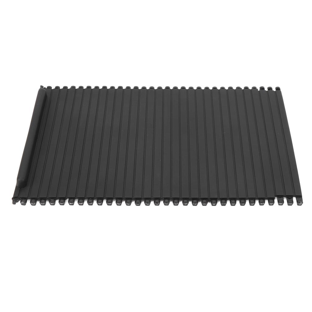 Крышка шторки центральной консоли 51168402941 резиновая, устойчивая к царапинам, сдвижная крышка подстаканника