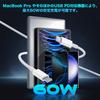 Кабели PD 60 Вт Super Fast Data to Cable для iPhone, Google Pixel и других USB-C Кабелей, 1 м / 2 м (2 каждый), Совместимый, Зарядка, Ударопрочный,