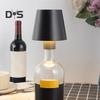 Светодиодная лампа для бутылки вина, 3 цвета, регулируемая яркость, аккумуляторная, беспроводная, с сенсорным управлением, настольная лампа, украшение для дома, офиса, бара, кафе