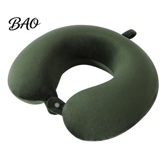 5-second Rebound Memory Foam Travel Neck Pillow, U Shaped Headrest for Airplane Multi-functional Lumbar Pillow Car, Soft Support Office Nap, Removable