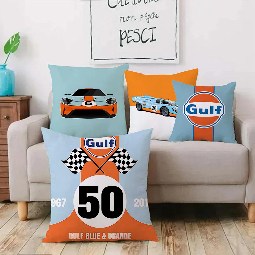 Чехлы на подушки Racing For Gulfs Мультяшные Декоративные для дивана Домашние Двусторонние Короткий плюш Милый Чехол для подушки