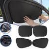 1Set Car Side Window Self-priming Sunshade Cover Car Sunshade Inside Electrostatic Adsorption Side Curtain Car Hot Shield Screen Anti-Glare Protec