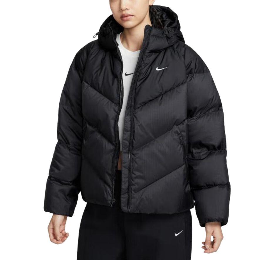 Nike Nsw Sf Downfl Nk Wpfr Sports Hooded Zipper Long Sleeve Down Jacket Women Jackets HV5236-010