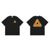 Trendy brand PALACE classic dissolved big triangle LOGO printed men and women couple loose summer short-sleeved T-shirt t