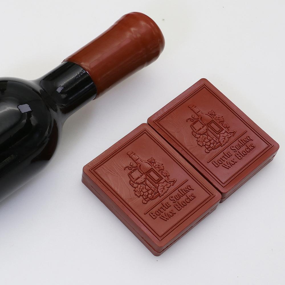 45g Wine Bottle Sealing Wax, Leak-Proof Reusable Decorative Seal for Liquor Storage