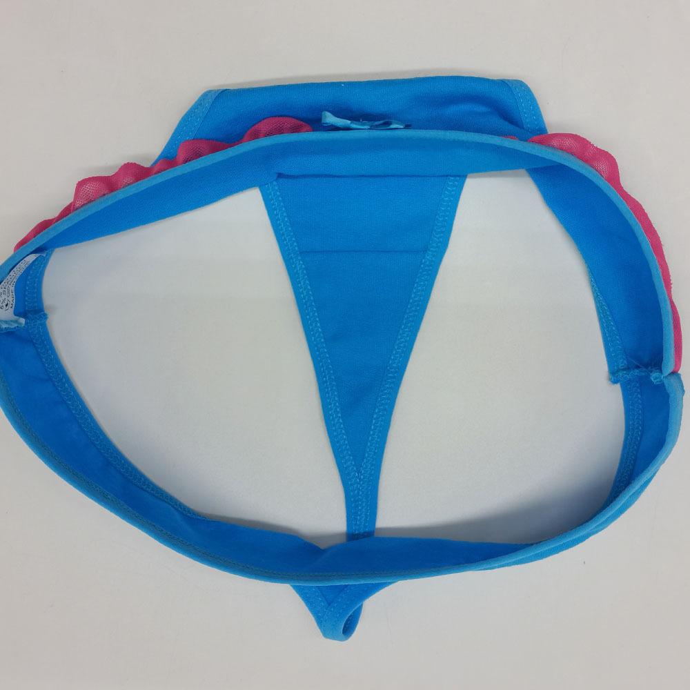 Женские трусики-стринги, женские стринги, сексуальное женское белье, женское хлопковое нижнее белье для женщин, однотонные трусики Tanga Mujer, 6 шт./лот