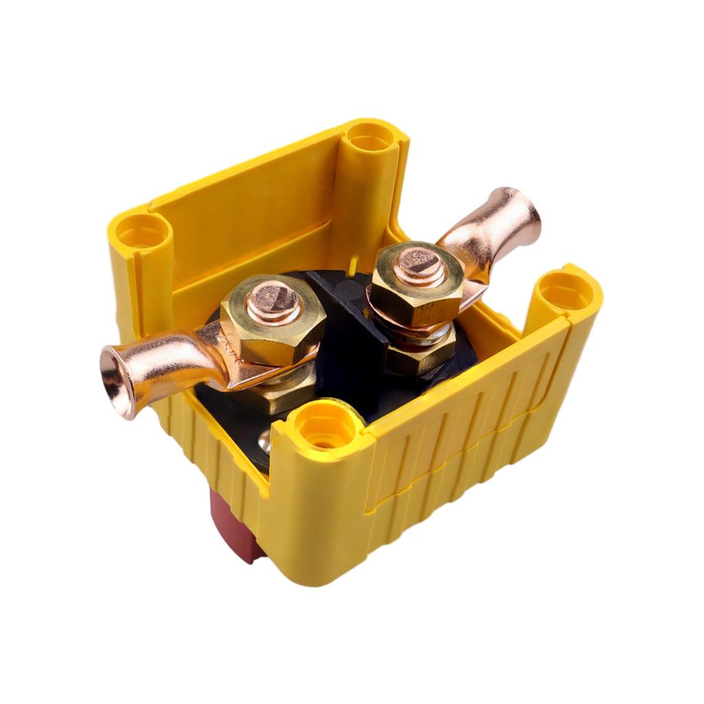 24 В 300 А автомобильный выключатель аккумулятора, медный терминал высокого тока с термоусадочной трубкой, выключатель для автомобиля, морской лодки, грузовика, автофургона