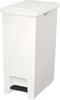 Asbel Trash Can with Lid Evan Pedal 45SD Light Pedal 45L White Hygienic A6324