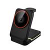 Desktop Multifunctional 15W Wireless Charger with Ambient Light & Foldable Magnetic Design for Office or Home Use