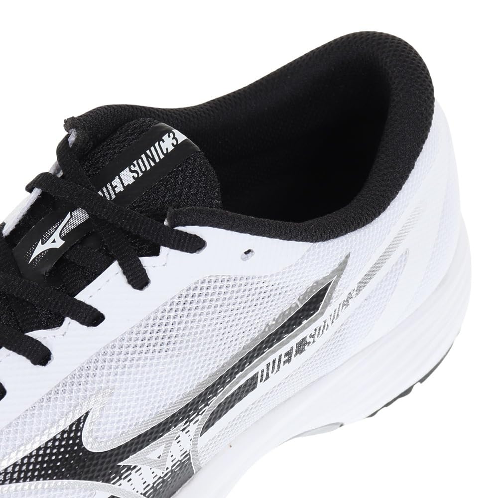 Кроссовки Duel Sonic 3 см 2E [Mizuno] Белый/Темно-серый/Черный 27.0