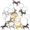 Horse Keychain Metal Key Chain for Home Use 10Pcs with Zodiac