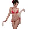 Long night long erotic underwear sexy pure desire translucent bikini seaside temptation sexy three points 66