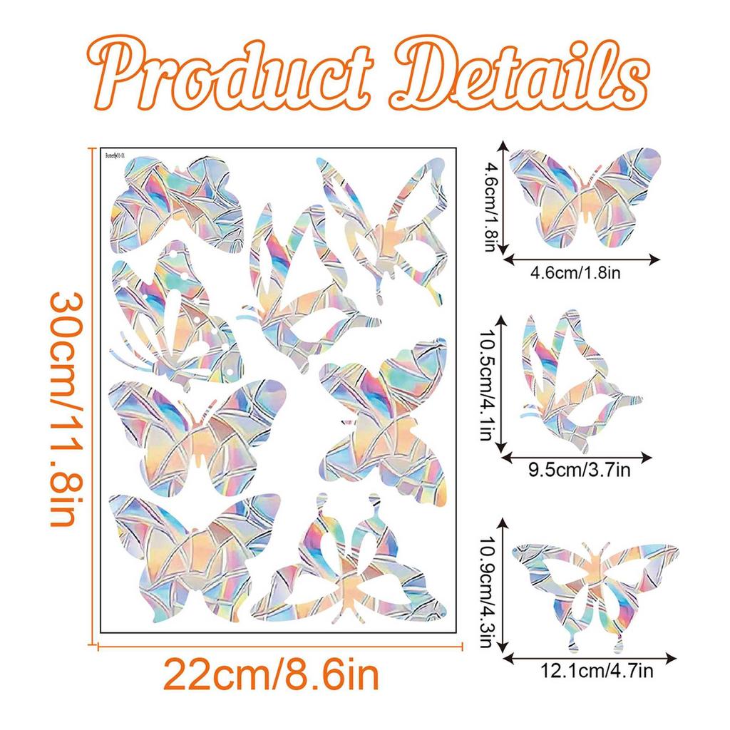 Christmas Rainbow Prism Static Cling Glass Stickers PVC Halloween Window Stickers Sun Catcher Decorative Films