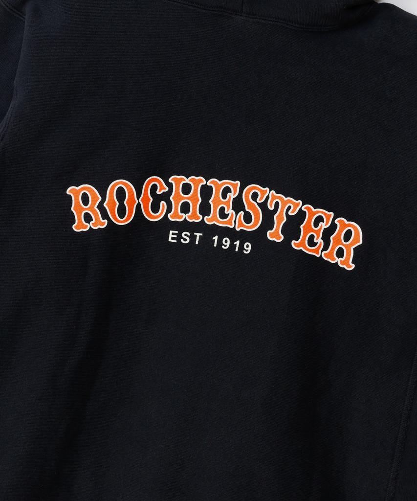 Худи с подкладкой из флиса Reverse Weave Rochester Regular Fit с логотипом R, цвет Off Black