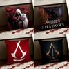AAssassins GameCreed SShadows Cushion Cover Reversible Soft Durable Pillow Cover Home  Car MultiScene Use for Daily Comfort