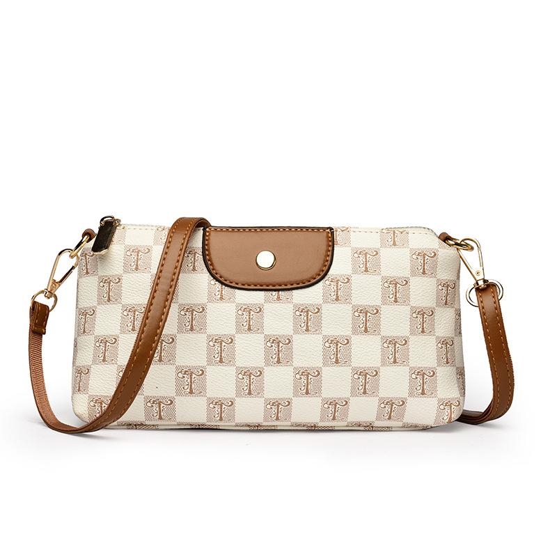 Женская сумка новая весна и лето маленькая сумка с принтом буквы женская сумка модная на плечо универсальная сумка-мессенджер клатч