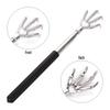 Телескопическая чесалка для спины Eagle Claw, массажер для спины из нержавеющей стали, чесалка для тела