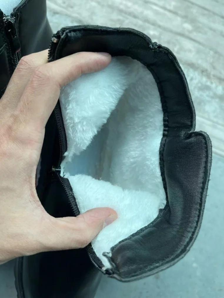 Женские ботильоны плюшевые короткие голенища на плоской подошве зимние ботинки 2026 осень/зима новые простые ретро на молнии теплые повседневные хлопковые ботинки