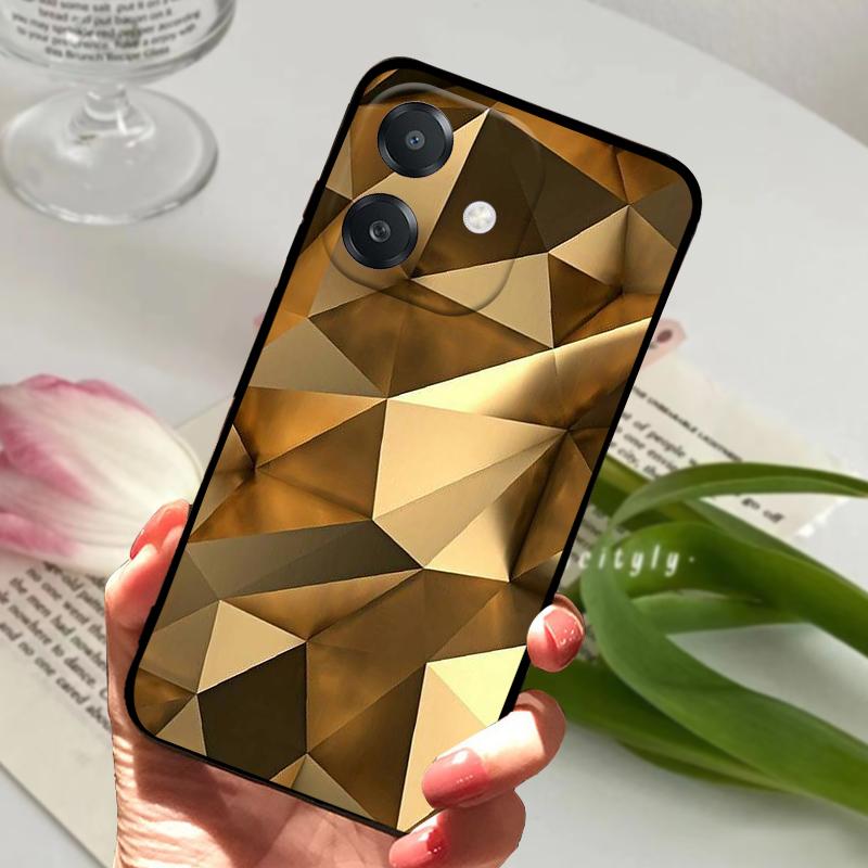 Чехол для Oppo A60 5G Чехол OppoA3 CPH2683 Модный ударопрочный защитный чехол для телефона Для Oppo A3 5G Силиконовый мягкий ТПУ Чехол Fundas