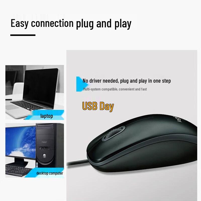 Logitech B100 Bluetooth Left-Handed Mouse