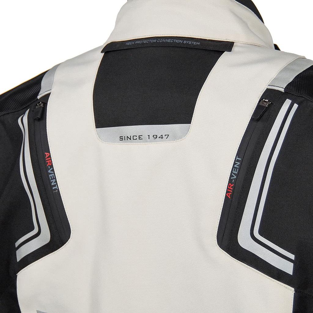 KOMINE Мотоциклетная куртка Водонепроницаемая и CE Стрейч Черная Размер M Круглогодичная JK-597 1283, Всесезонная куртка для холодной погоды, Сертифицированная, Ткань, Защита,