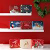Металлическая жестяная банка Квадратная подарочная упаковка Новая рождественская коробка Подарок