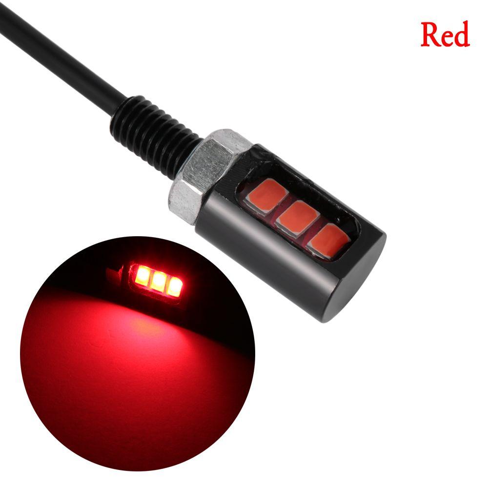 2Pcs Bulb 12V Auto Car Motorcycle Light 3 LED Lamp License Number Plate