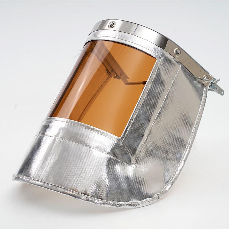 Термостойкий лицевой щиток из алюминиевой фольги