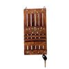 Handmade Wood Hanging Key Holder with Comb Stand