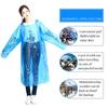 Secondary Raincoat Portable Plastic Ball Rainproof Long Raincoat Portable Outdoor Transparent Raincoat Ball