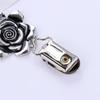 Flower Pattern Suspenders Decoration Shawl Brooch Duck Clip Clasps Cardigan Clip Sweater Clips