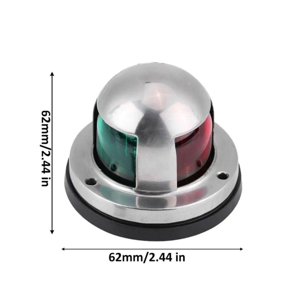 Yacht Navigation Signal Light MotorBoat Boat Signal Lamp Practical Red Green Sidelight