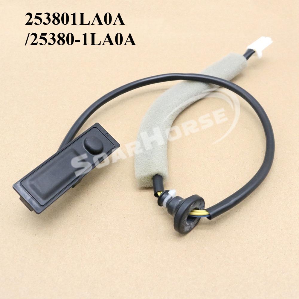Car Rear Trunk Liftgate Tailgate Switch Opener Release Button 253801LA0A For Nissan Armada Patrol Y62 For Infiniti QX56 QX80 Z62