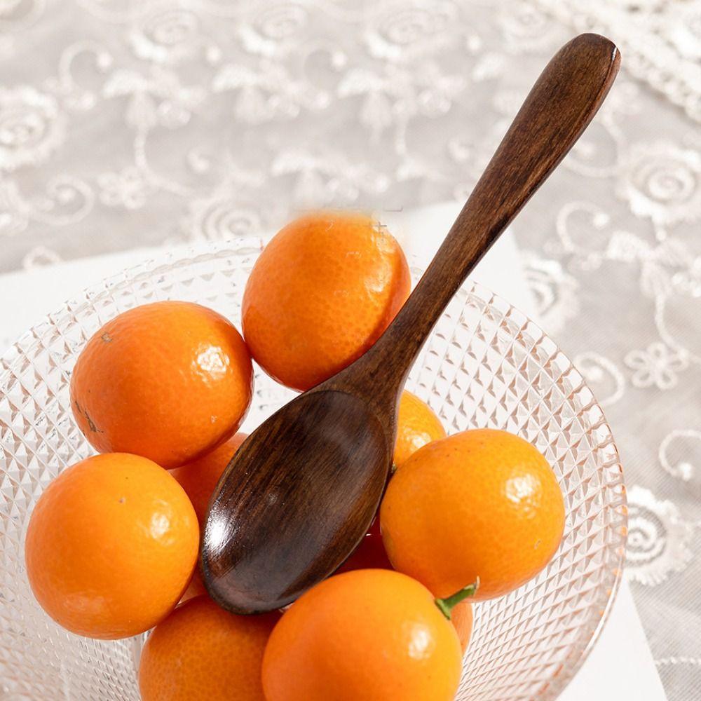 Teaspoon Tea Coffee Tableware For Soup Cooking Wooden Spoon Coffee Spoon Stirring Spoon Fork
