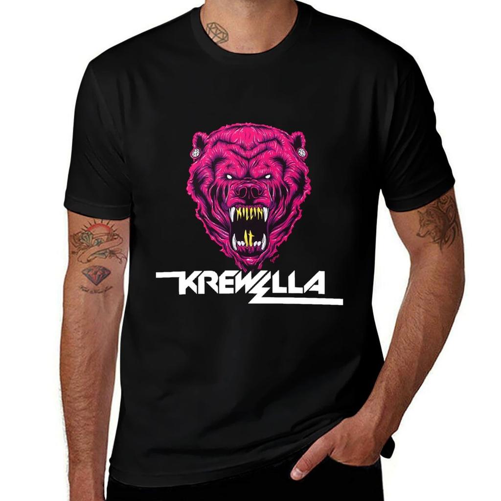 Krewella Essential Tshirt Casual Street Style Short Sleeve Tee