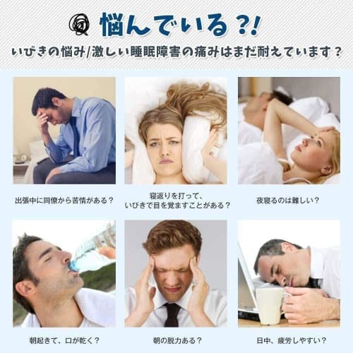 Snoring Mouthpiece, Anti-Snoring Aid, Tongue Mouthpiece, Snoring Prevention Aid, Prevents Snoring, Reduces Sleep Noise, Mouth Breathing, Includes Stor