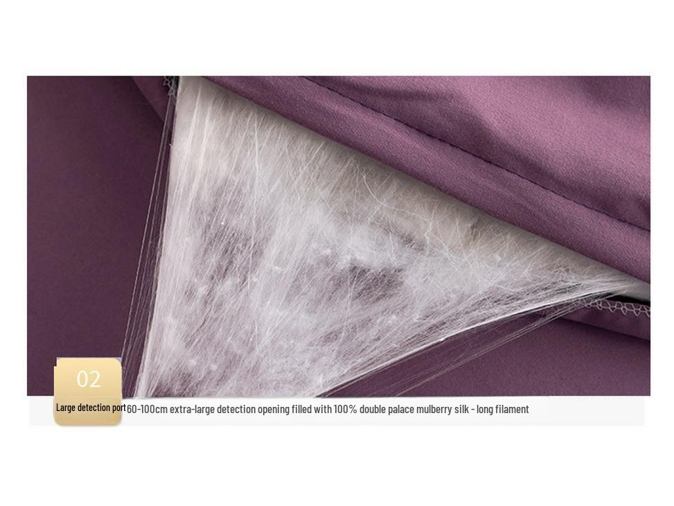 Mulberry Silk Quilt: All-Season Comforter for Spring, Summer, and Winter - Lightweight, Cool, and Thick Options for Air Conditioning and Student Use