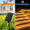 Solar Outdoor Waterproof LED Light Strip for Garden or Balcony Decoration