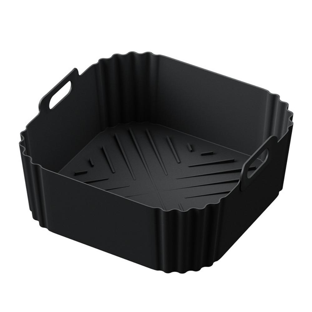 22.5cm Silicone Air Fryer Liners Reusable Non-Stick Basket for Ninja AF181 AF180 AF141 AF140 Other 5-8QT Air Fryer Accessories