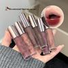 Samtmatter Lippenschlamm: Nicht austrocknender, pigmentierter, Teint-verbessernder Nude-Lipgloss