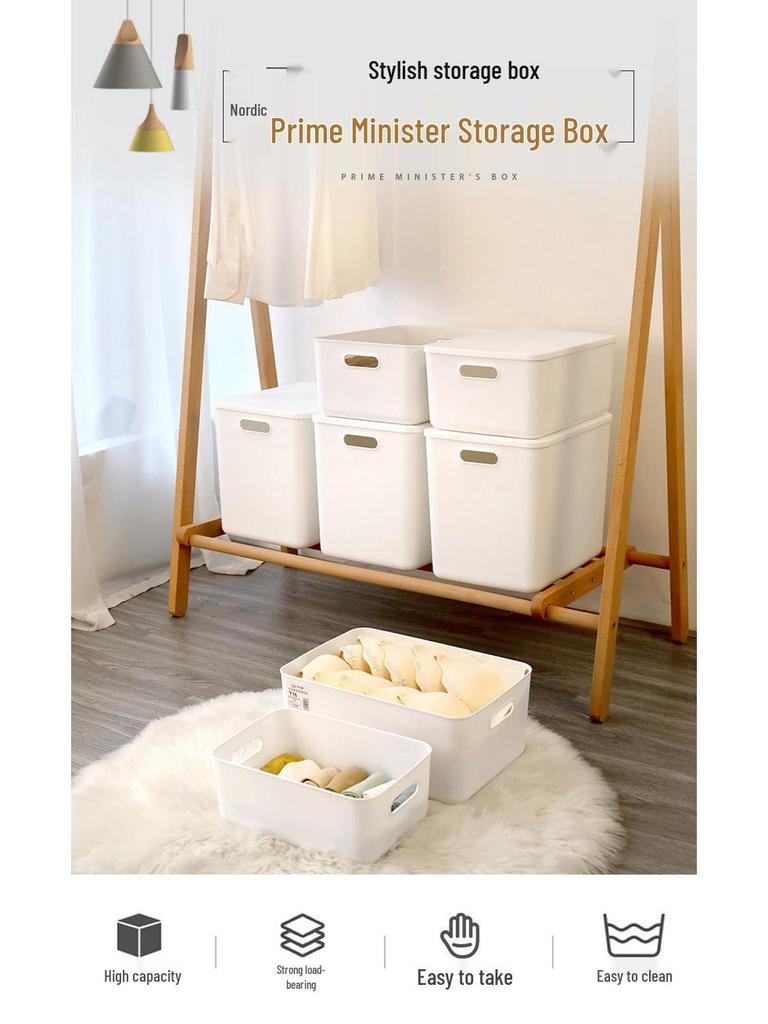 Пылезащитный контейнер для хранения с крышкой для офиса, рабочего стола, шкафа, гостиной и кухни