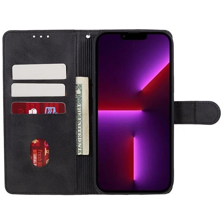 For Motorola Moto G34 5G Anti-Scratch Phone Case Magnetic PU Leather Wallet Stand Phone Shell