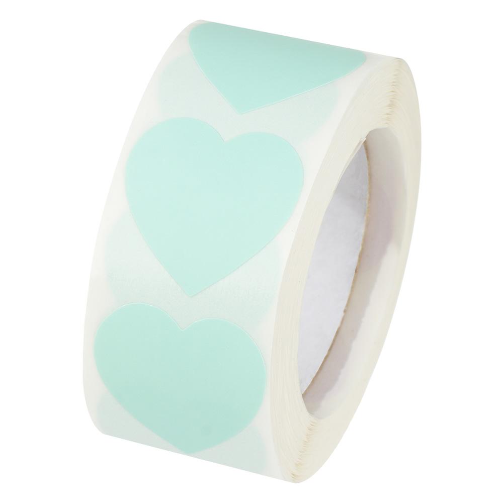500 Pcs Birthday Party Supplies Home Decor Gift Packaging Scrapbooking Love Heart Shaped Sticker Seal Labels