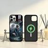 Чехол для телефона Link Click для iPhone 17, 16, 15, 14, 13, 12, 11 Plus, Pro Max, магнитный, для беспроводной зарядки Magsafe
