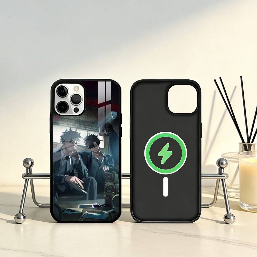 Чехол для телефона Link Click для iPhone 17, 16, 15, 14, 13, 12, 11 Plus, Pro Max, магнитный, для беспроводной зарядки Magsafe
