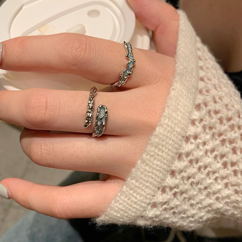 Retro Style Versatile Heart Open Ring for Women