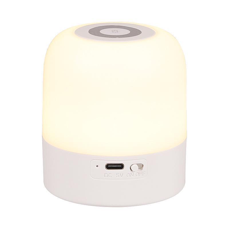 Креативный портативный светодиодный ночник для спальни, зарядка через USB, атмосферный барный светильник