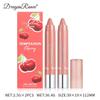 Moisturizing Lipstick Crayon Lipstick Pen Combination Lip Liner Lipstick Pen Solid Fruit Lip Gloss 2-pack Set